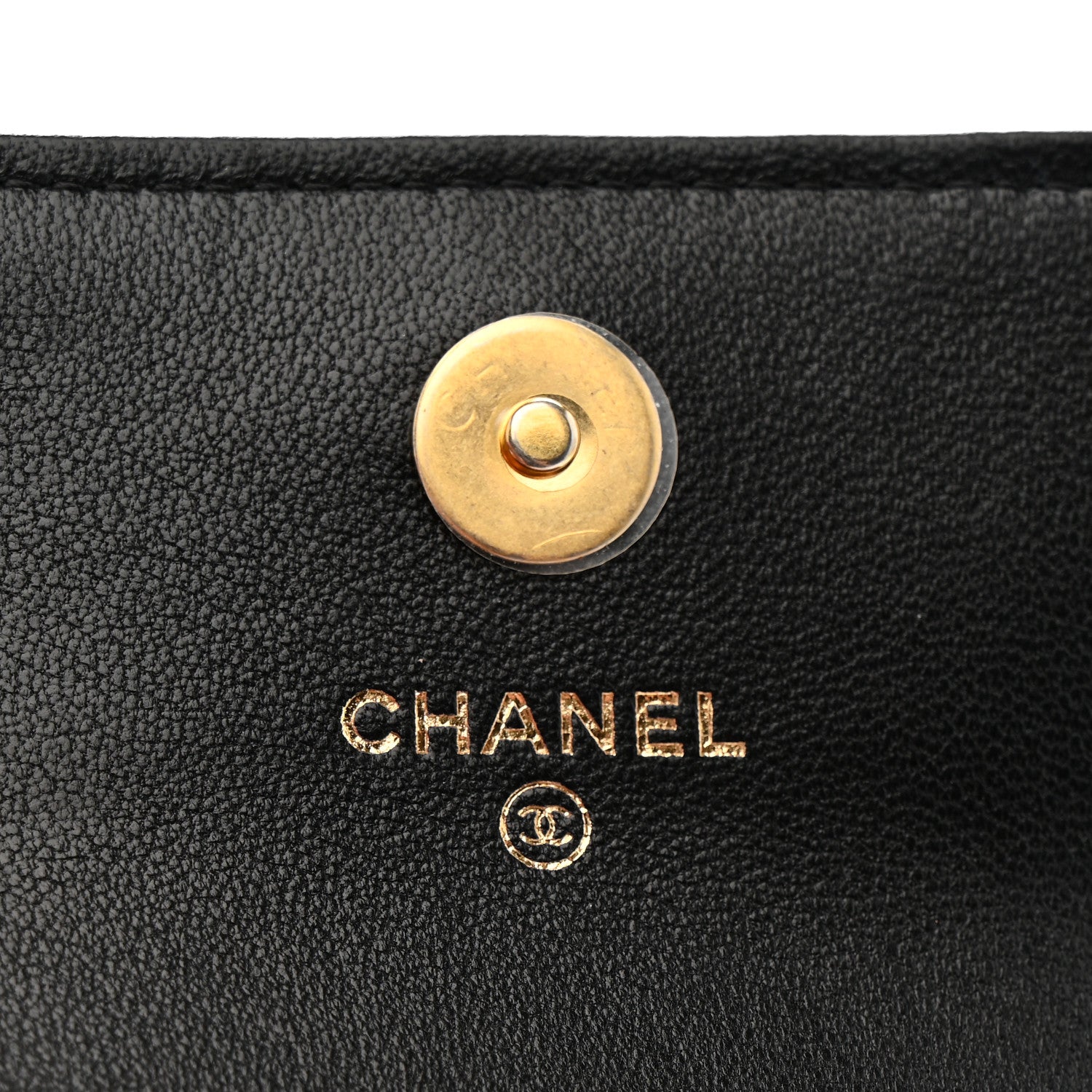 Chanel Lambskin Quilted Mini Chain Belt Bag Black Beige Multicolor 6 of 14