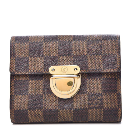 Louis Vuitton Damier Ebene Koala Compact Wallet 1 of 10