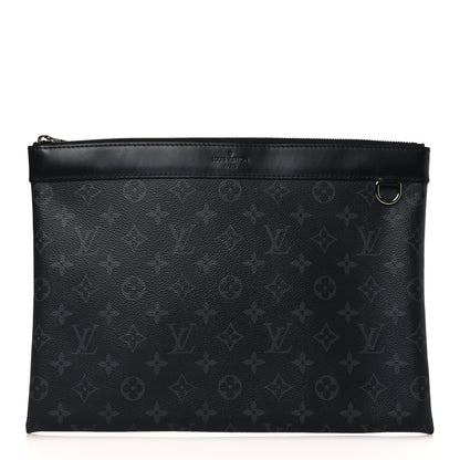Louis Vuitton Monogram Eclipse Discovery Pochette GM 1 of 8