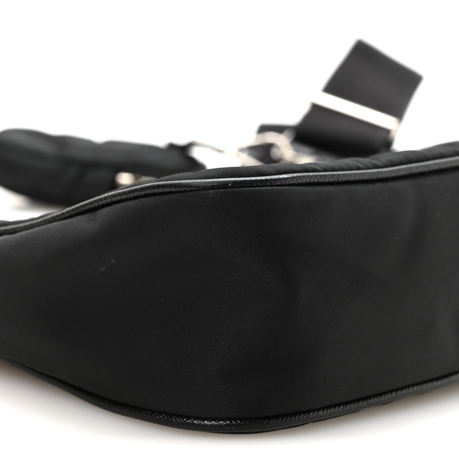 Prada Nylon Re-Edition 2005 Shoulder Bag Black 10 of 11