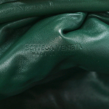 Bottega Veneta Nappa Maxi Intrecciato The Pouch Oversized Clutch Raintree 6 of 12