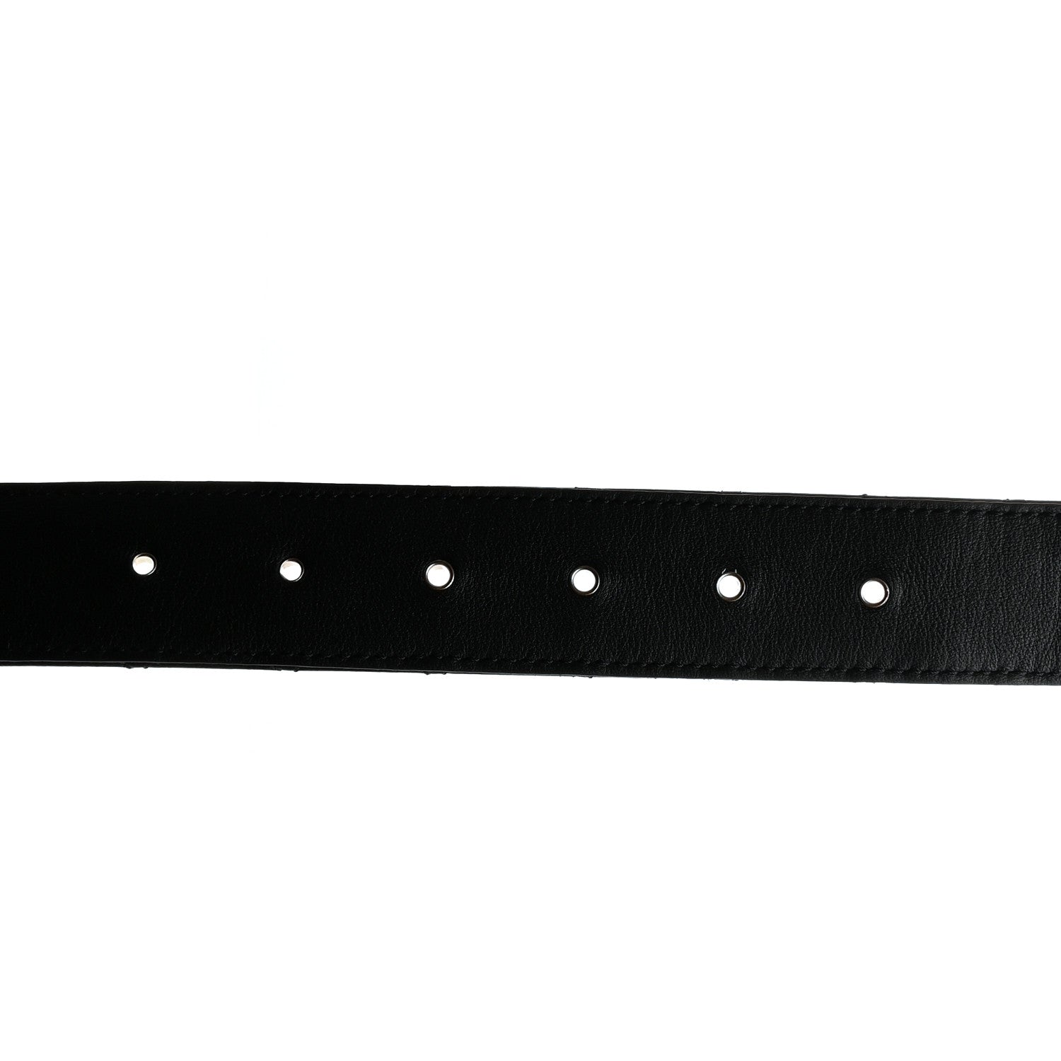 Chanel Calfskin Quilted CC Chain Belt 80 32 Black 3 of 6