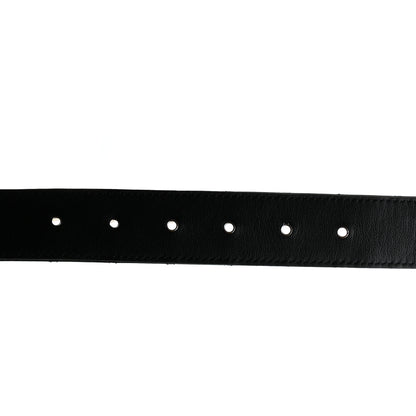 Chanel Calfskin Quilted CC Chain Belt 80 32 Black 3 of 6