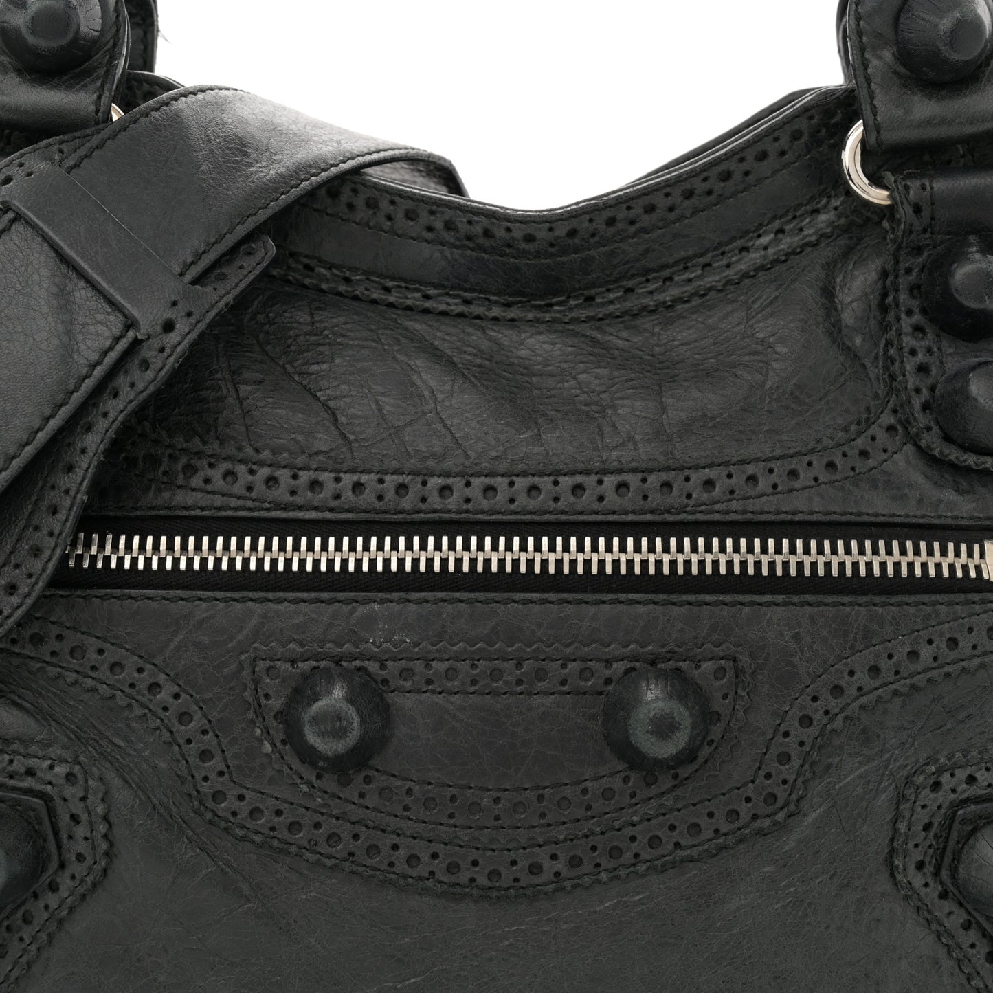 Agneau Giant Brogues Hardware City Anthracite