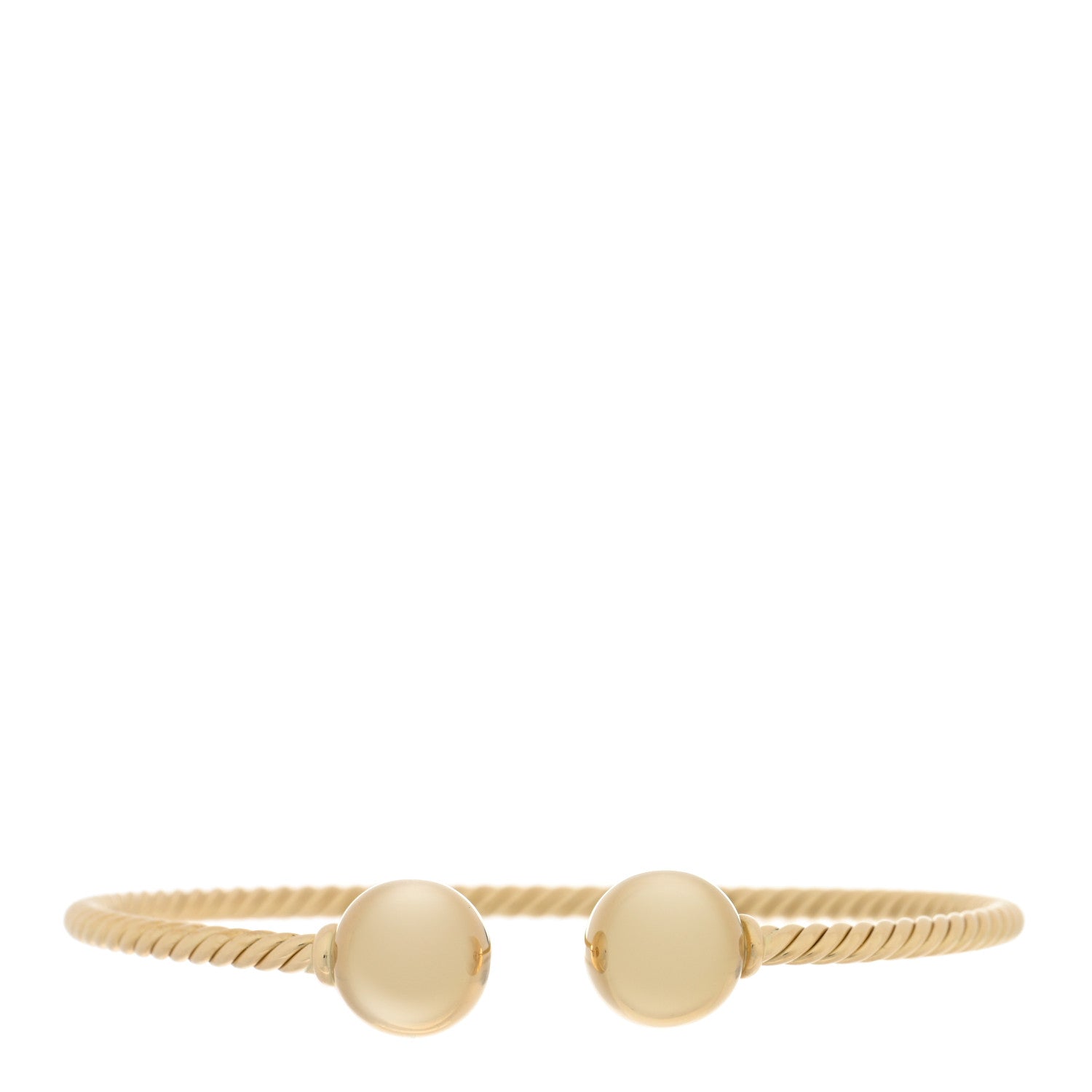 David Yurman 18K Yellow Gold 10mm Solari Bracelet 1 of 3