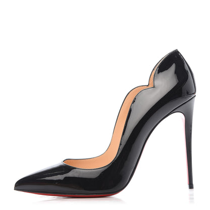 Christian Louboutin Patent Hot Chick 100 Pumps 41 Black 1 of 8