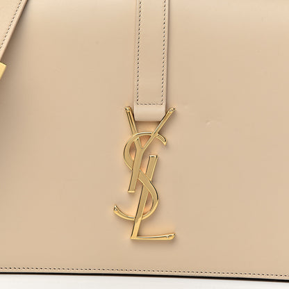Saint Laurent Smooth Calfskin Medium Classic Monogram Universite Bag Cream 16 of 16
