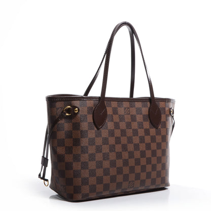 Louis Vuitton Damier Ebene Neverfull PM 3 of 7