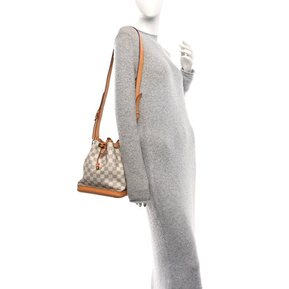 Louis Vuitton Damier Azur Noe BB 2 of 15