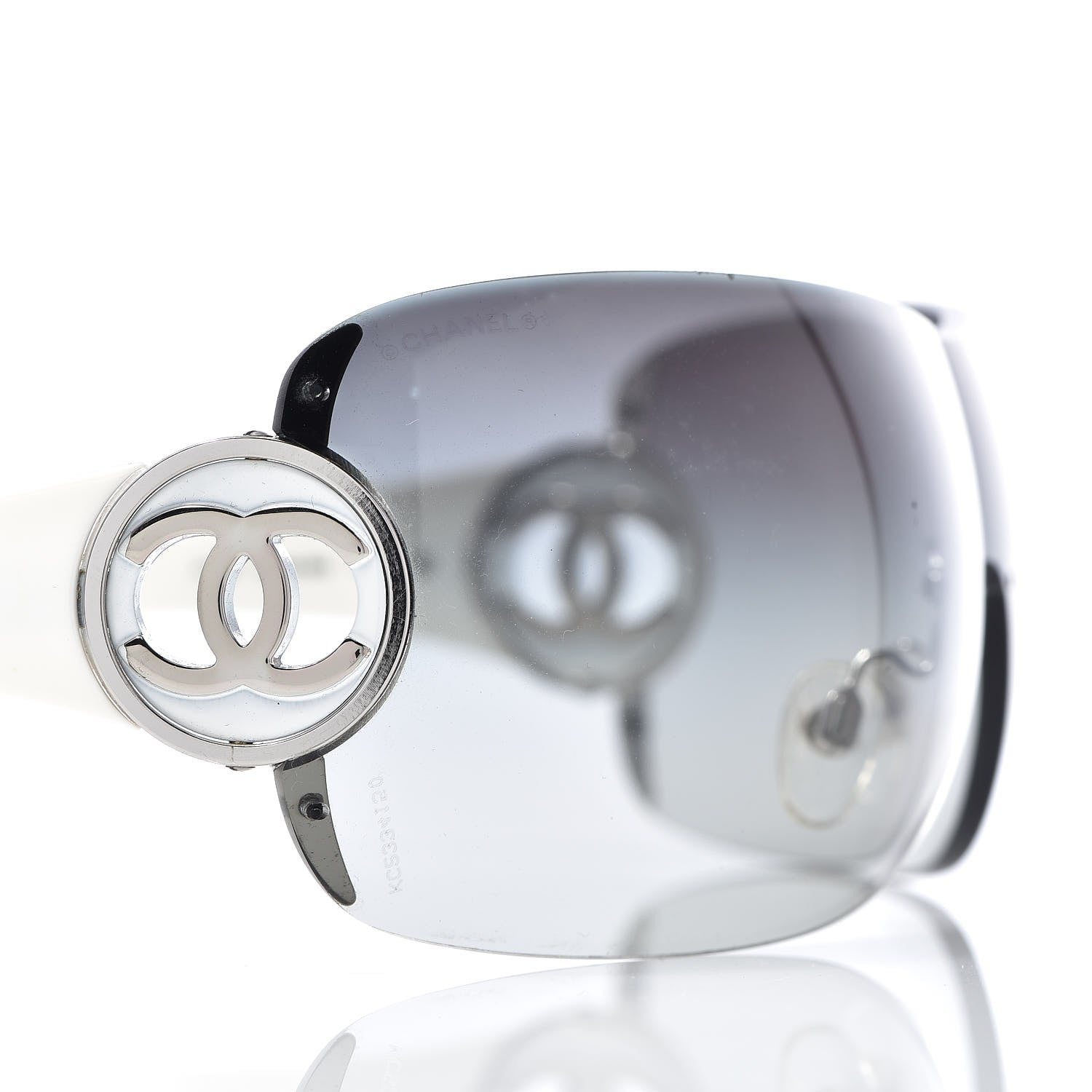Chanel CC Sunglasses 4145 White 7 of 8