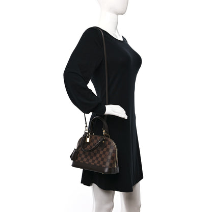 Louis Vuitton Damier Ebene Alma BB 2 of 8