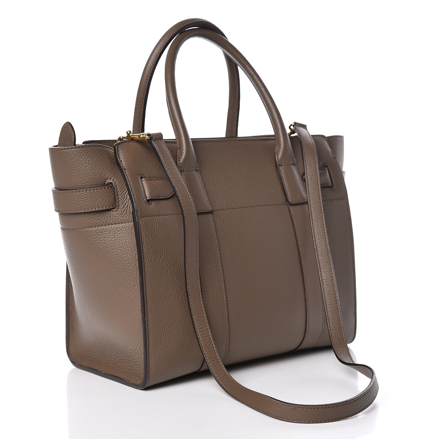 Small Classic Grain Small Bayswater Zip Tote Clay