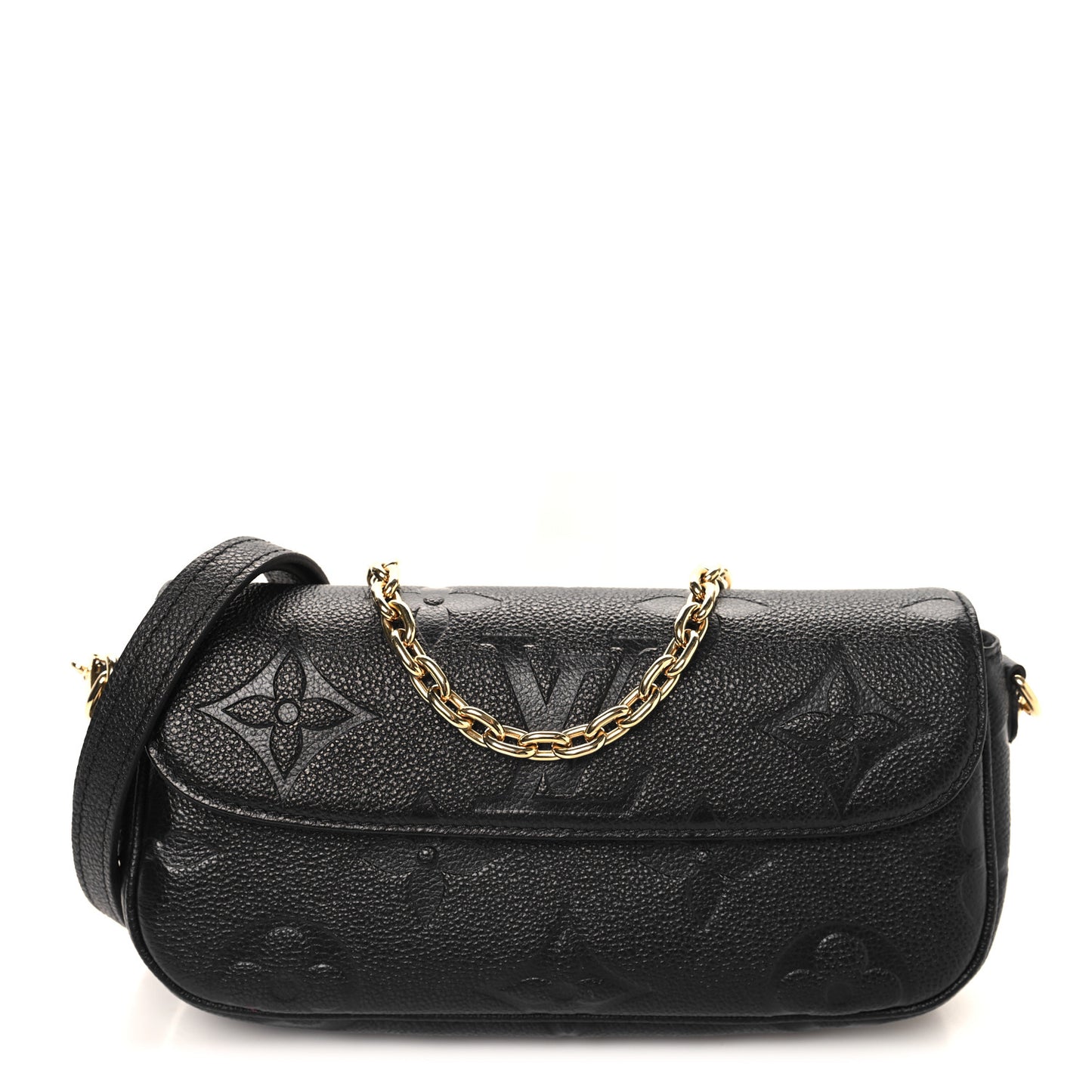 Empreinte Monogram Giant Ivy Wallet On Chain Black
