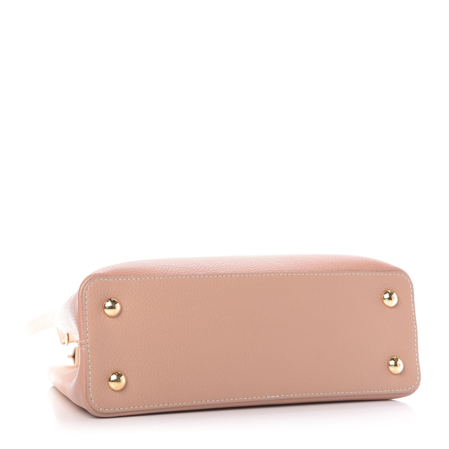Louis Vuitton Taurillon Gradient Capucines PM Cloudy Creme 4 of 8