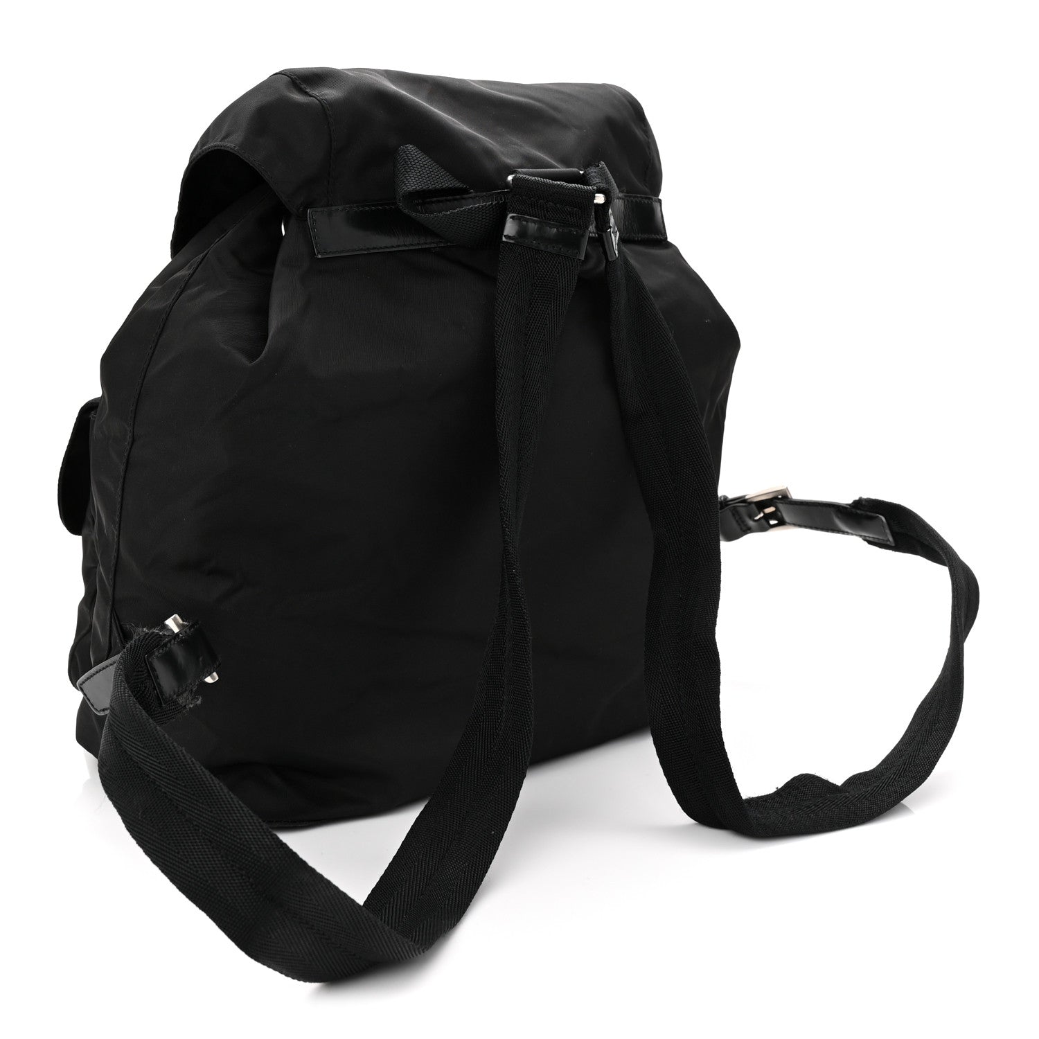 Prada Nylon Vela Medium Backpack Black 3 of 15