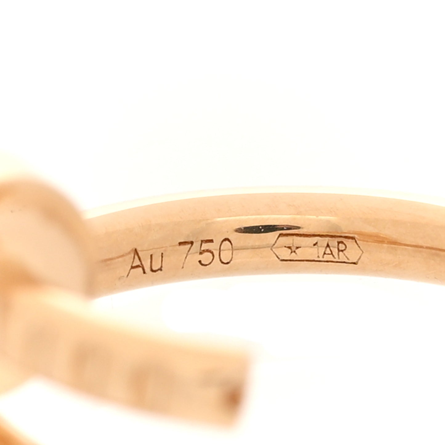 18K Yellow Gold Juste Un Clou Single Hoop Earring