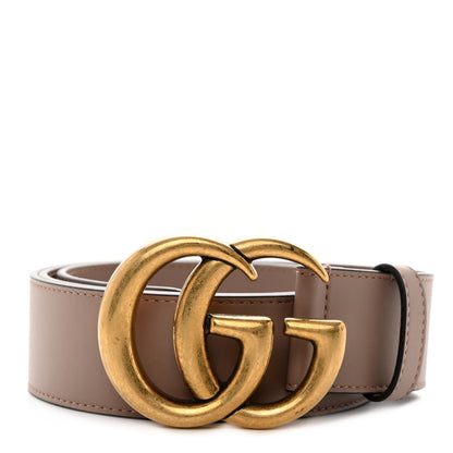 Gucci Calfskin Double G 40mm Belt 95 38 Porcelain Rose 1 of 6