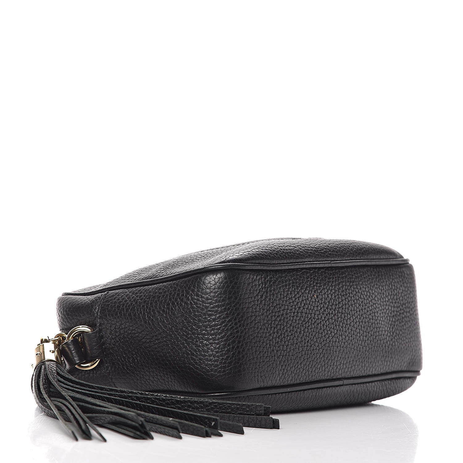 Gucci Pebbled Calfskin Small Soho Disco Bag Black 4 of 16