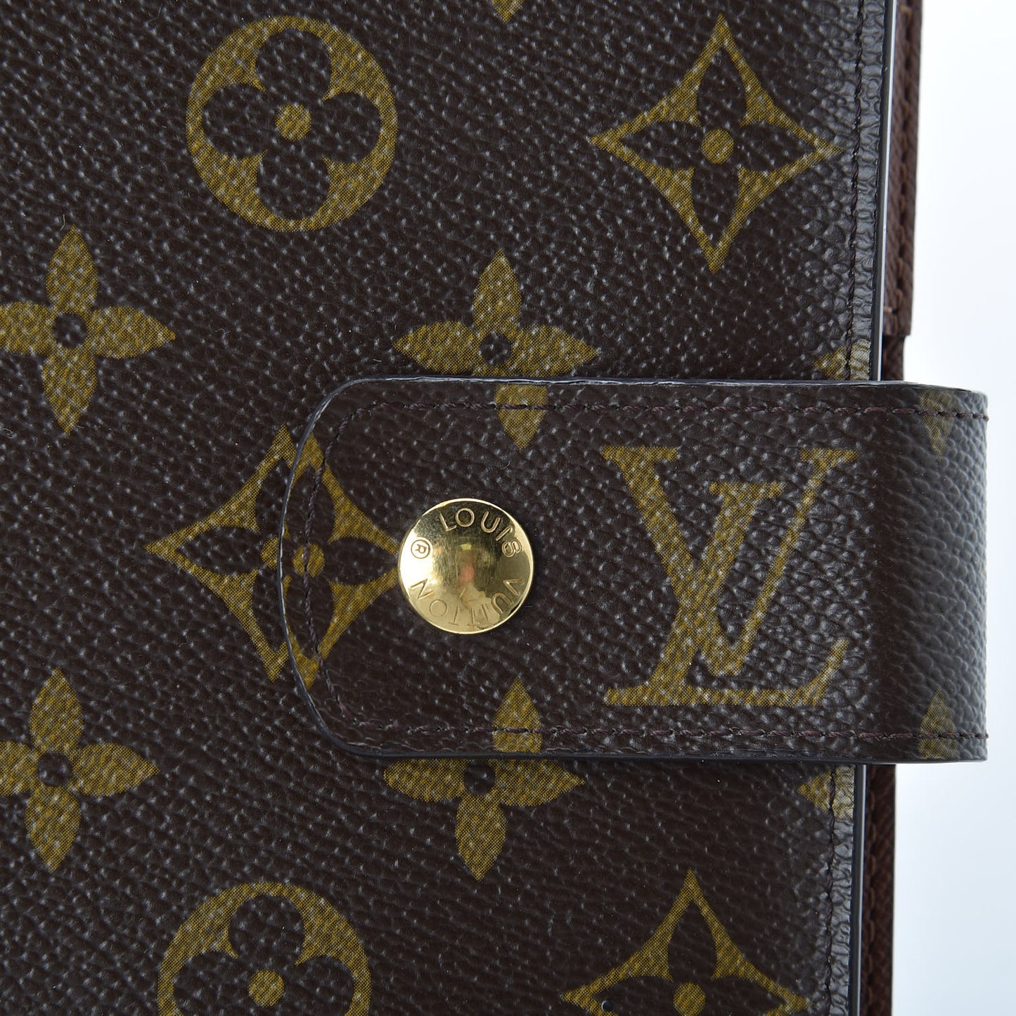 Monogram Large Ring Agenda Cover