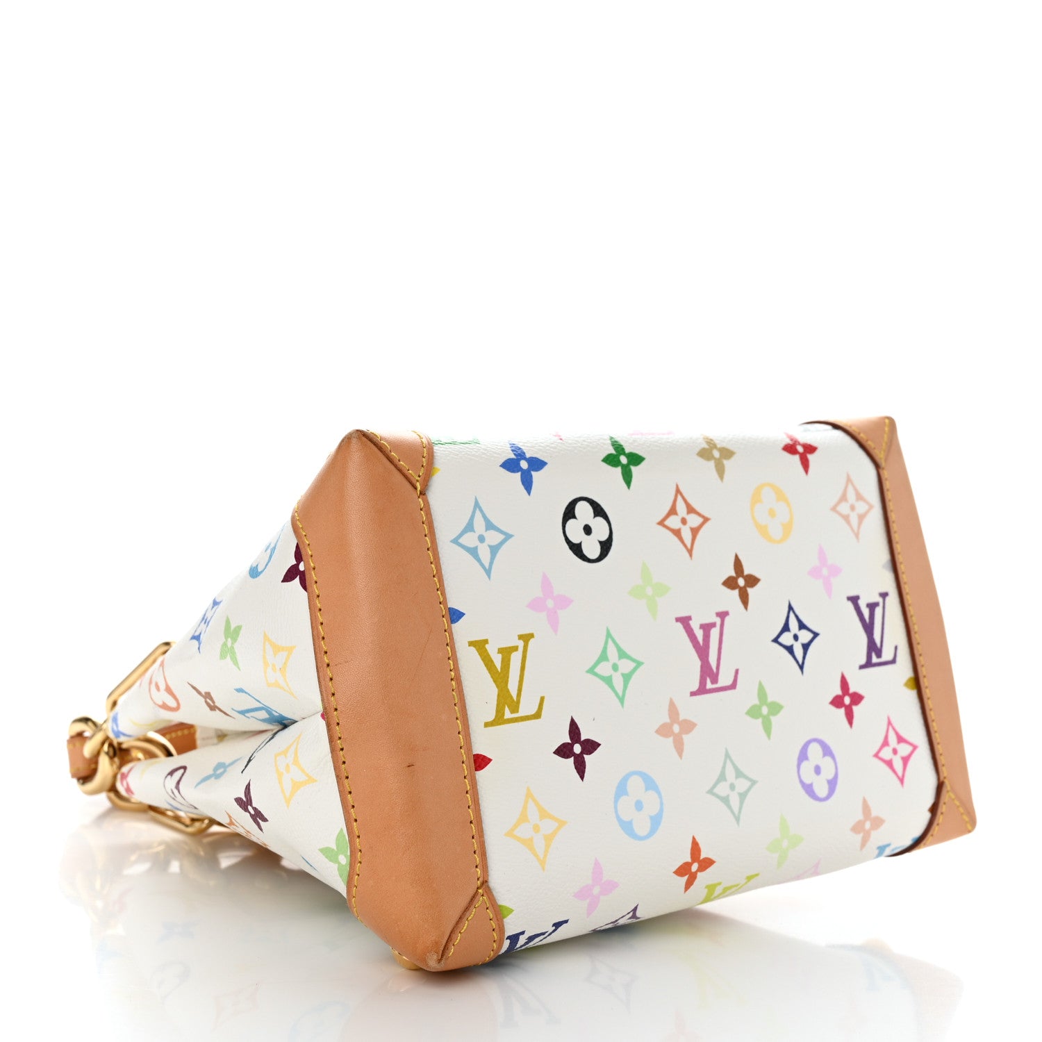 Louis Vuitton Monogram Multicolor Audra White 4 of 10