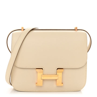 Hermes Epsom Constance 18 Craie 1 of 12