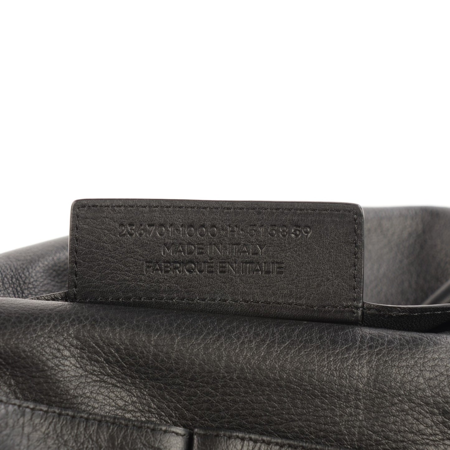 Supple Calfskin Papier A4 Tote Black