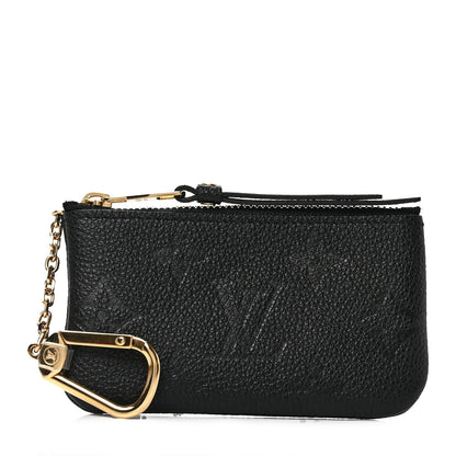 Louis Vuitton Empreinte Monogram Giant Key Pouch Black 1 of 6