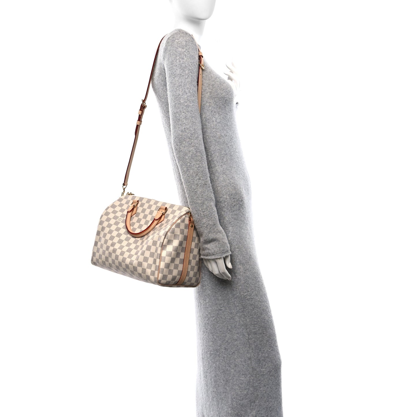 Damier Azur Speedy Bandouliere 30