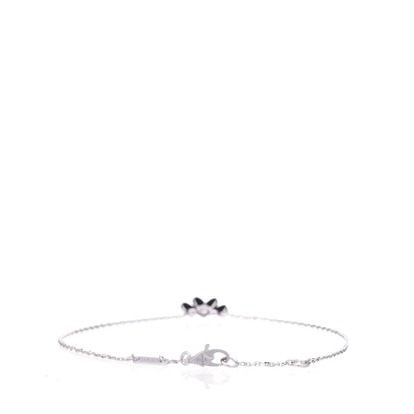 18K White Gold Diamond Mini Frivole Bracelet