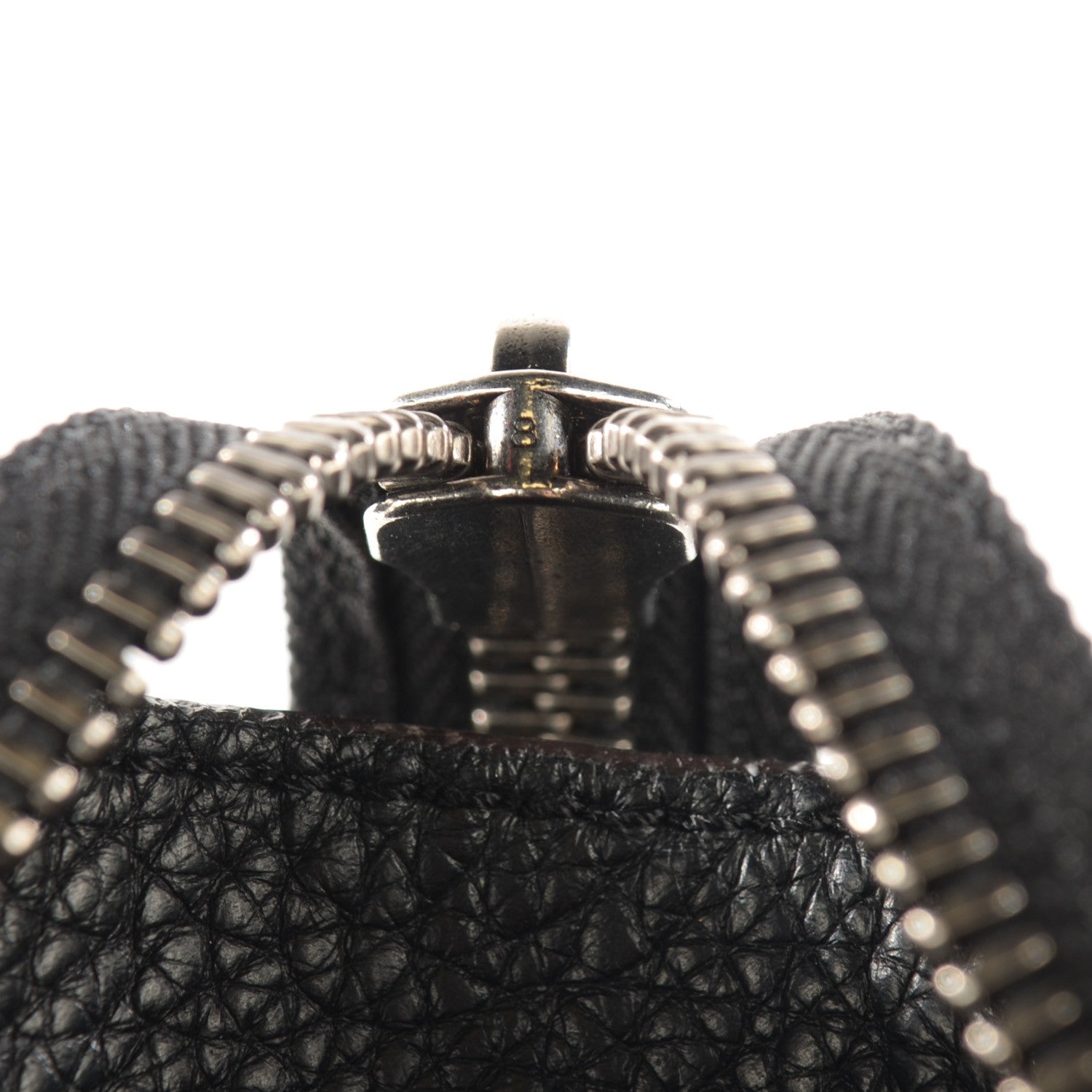 Celine Drummed Calfskin Mini Luggage Black 6 of 9