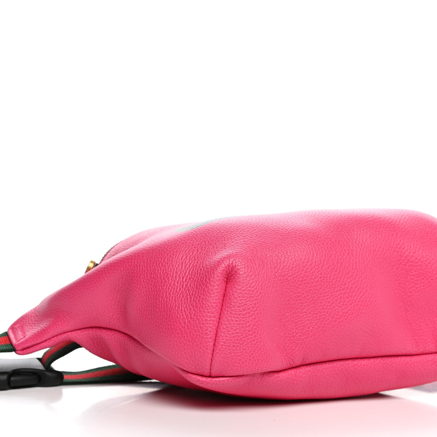 Grained Calfskin Logo Belt Bag Pink