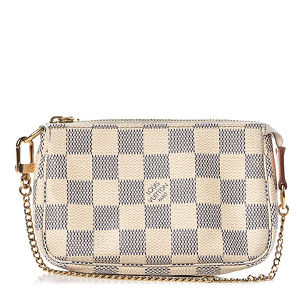 Louis Vuitton Damier Azur Mini Pochette Accessories 1 of 16