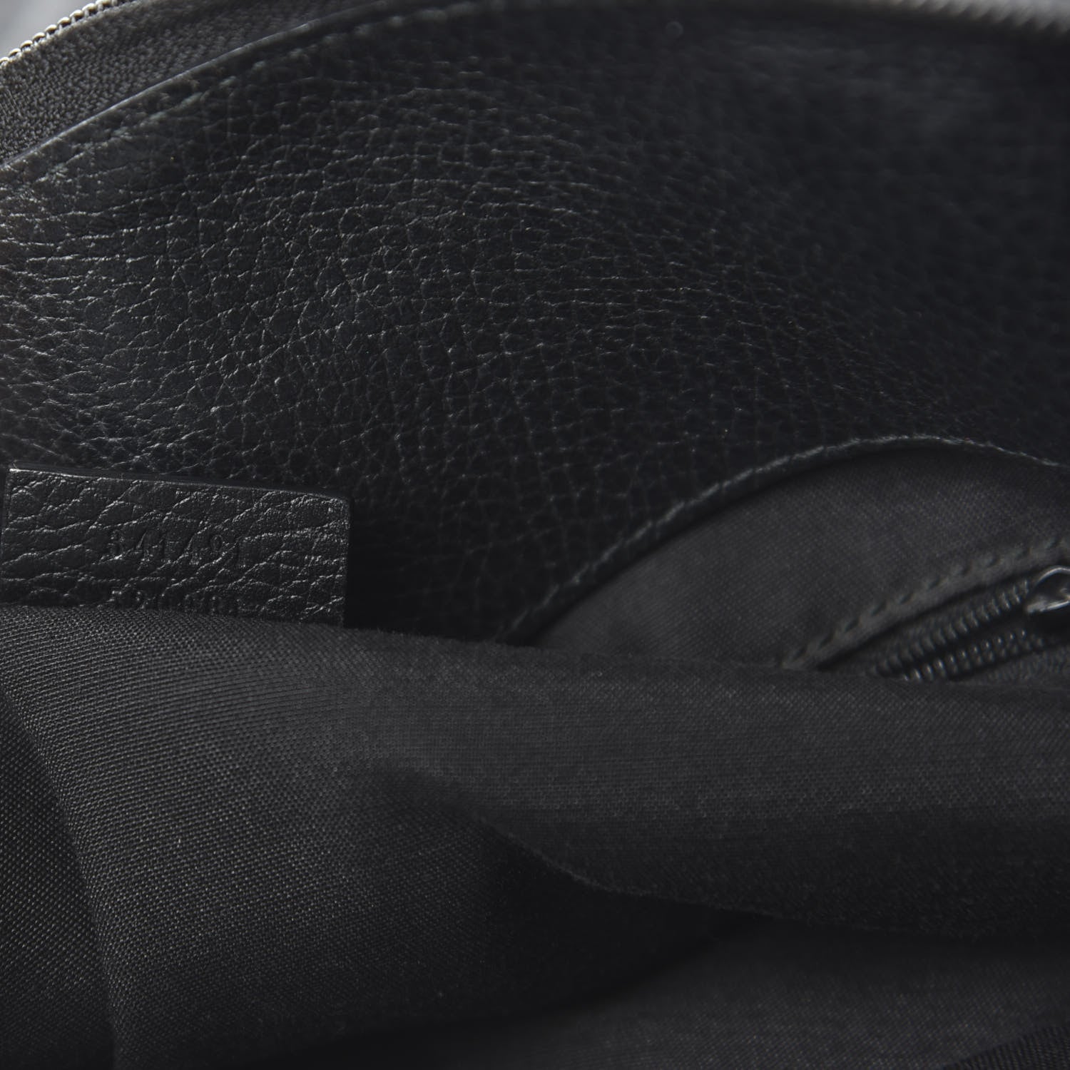 Gucci Denim Monogram Large D Ring Tote Black 9 of 10