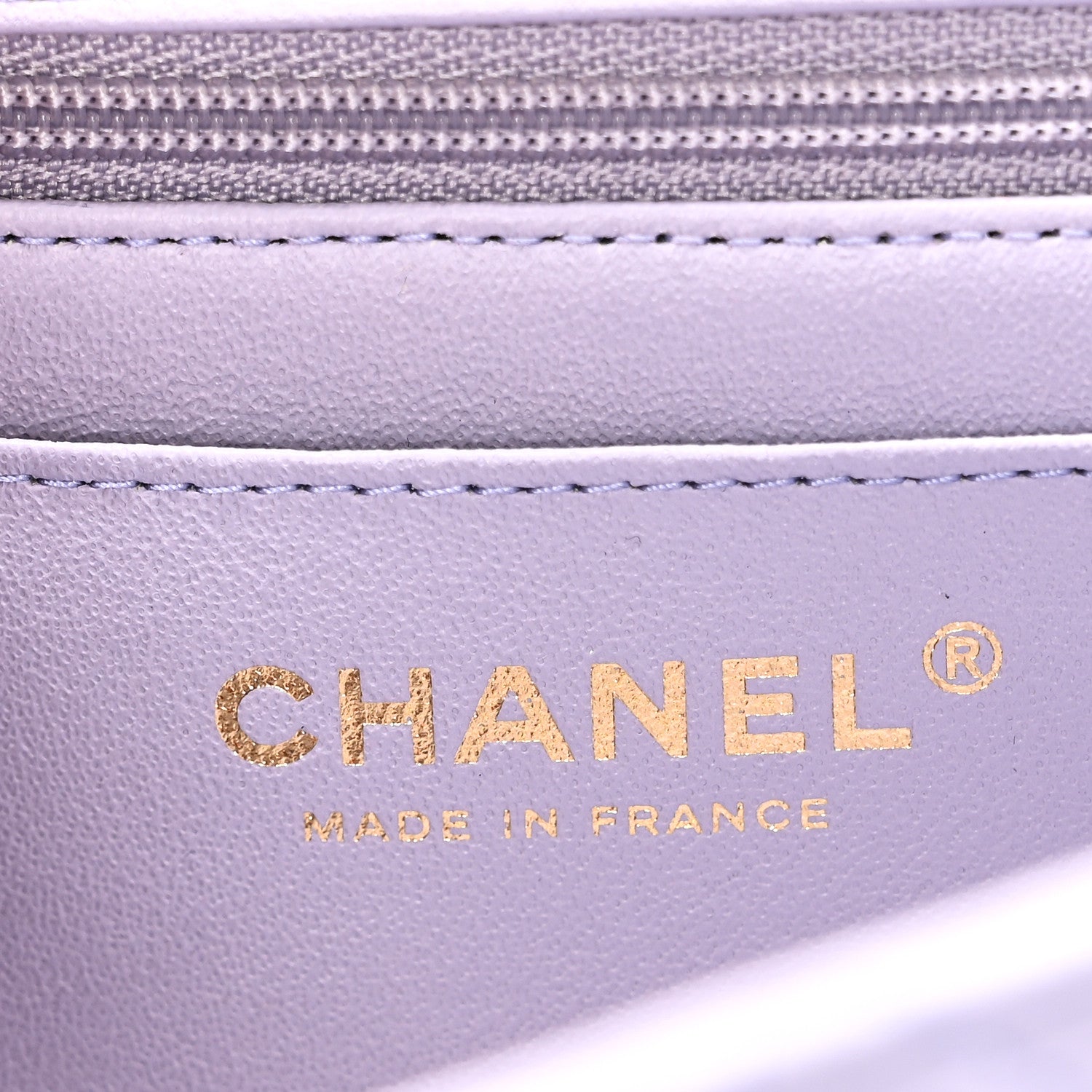 Chanel Lambskin Quilted Mini Top Handle Rectangular Flap Light Purple 6 of 10