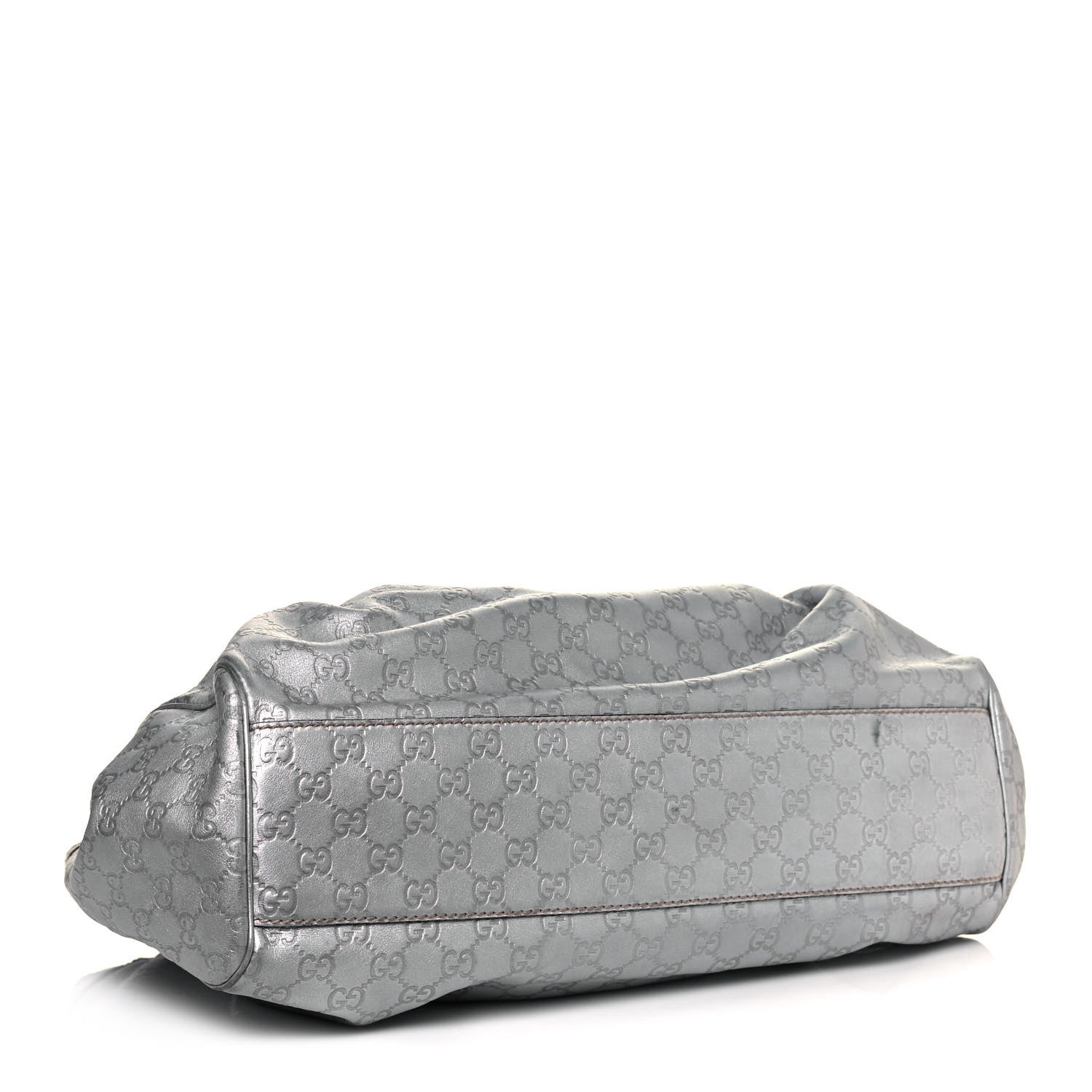 Gucci Guccissima Large Sukey Tote Silver 4 of 18