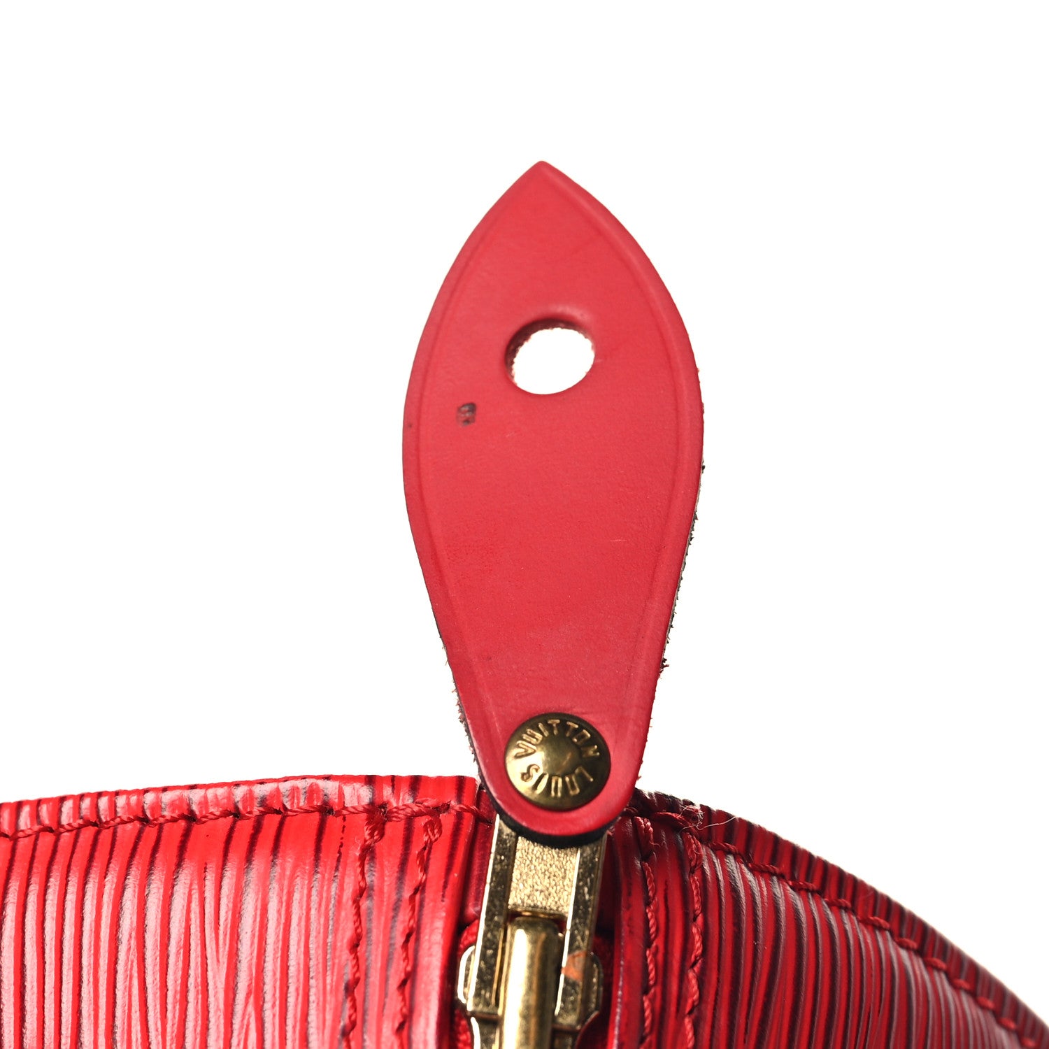 Louis Vuitton Epi Speedy 30 Castillan Red 11 of 11