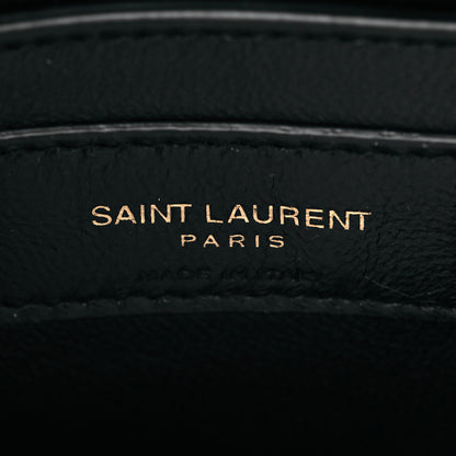 Saint Laurent Calfskin Y Quilted Monogram Small Loulou Chain Satchel Crema Soft 6 of 11