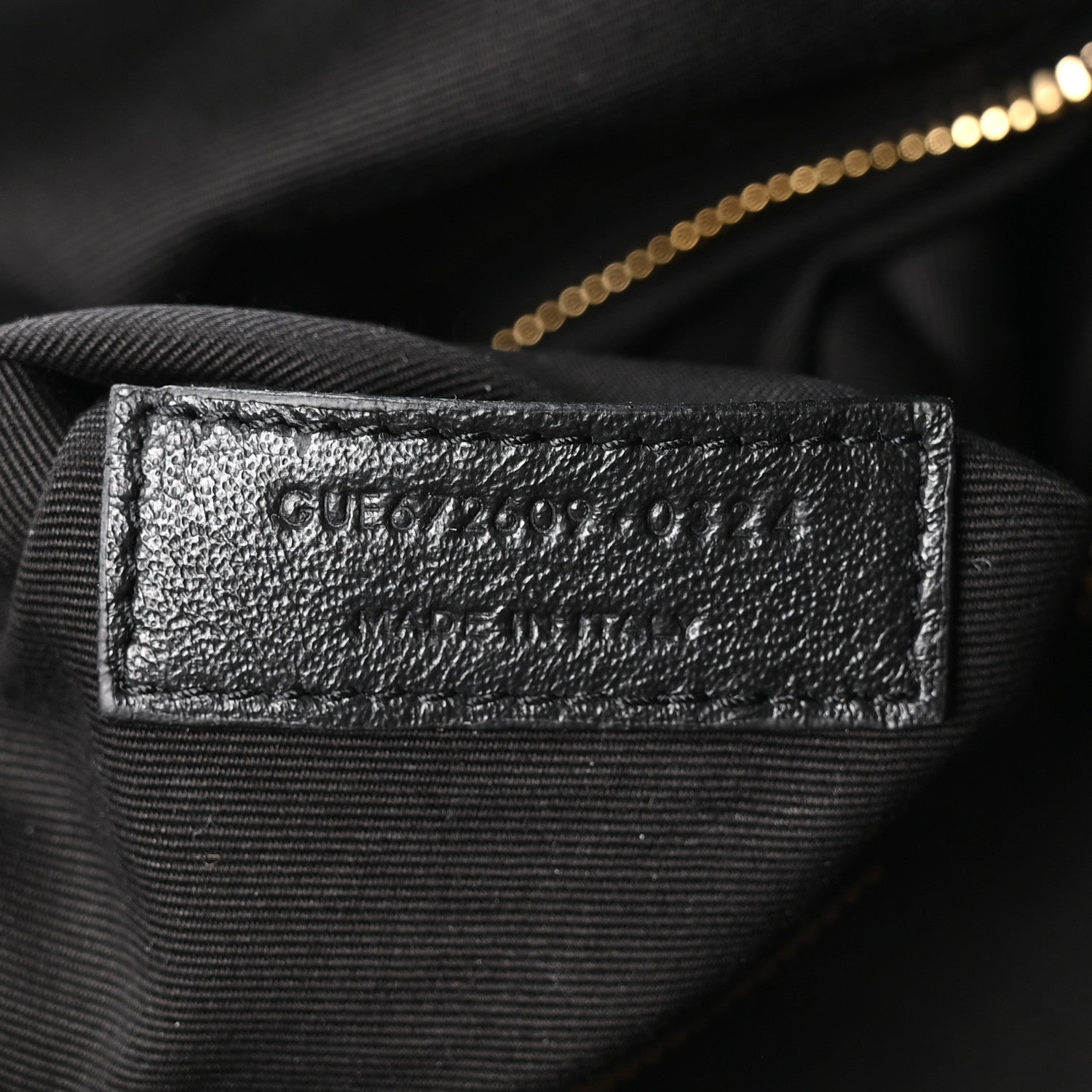 Saint Laurent Lambskin Matelasse Monogram Joe Backpack Black 6 of 10