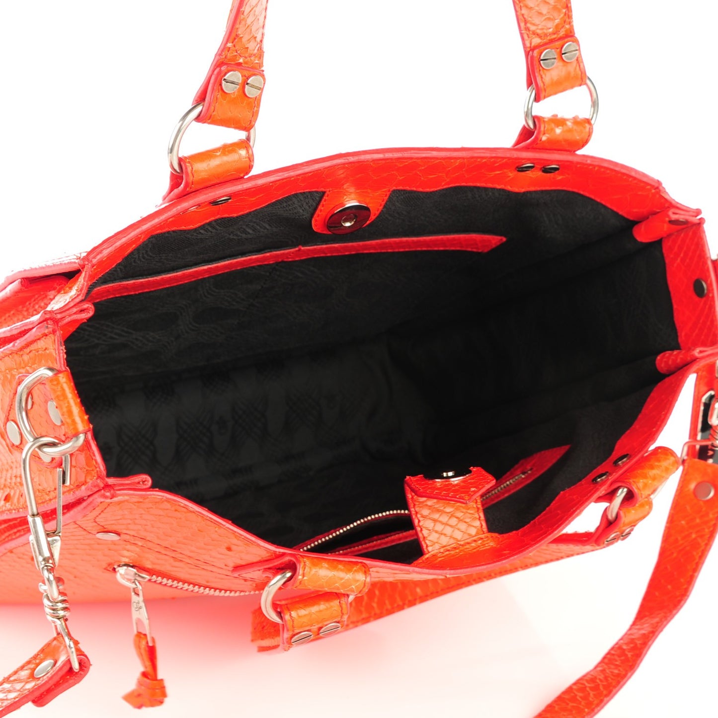 Python PS1 Tote Neon Red