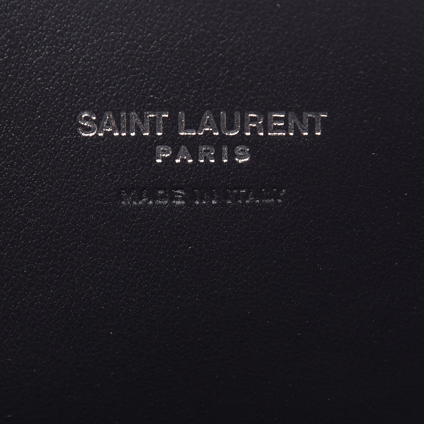 Grained Calfskin Nano Sac De Jour Black