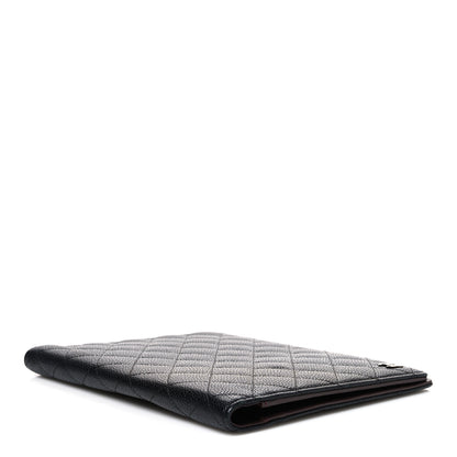 Chanel Caviar Quilted Large Agenda Cover Black 4 of 8
