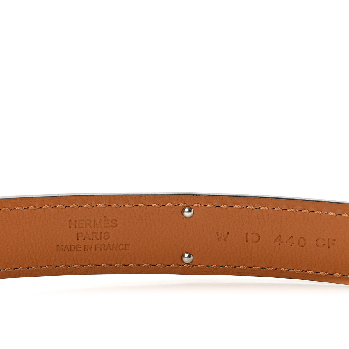 Hermes Epsom Kelly Belt Black 3 of 4
