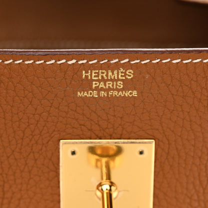 Hermes Togo Birkin 30 Gold 6 of 13