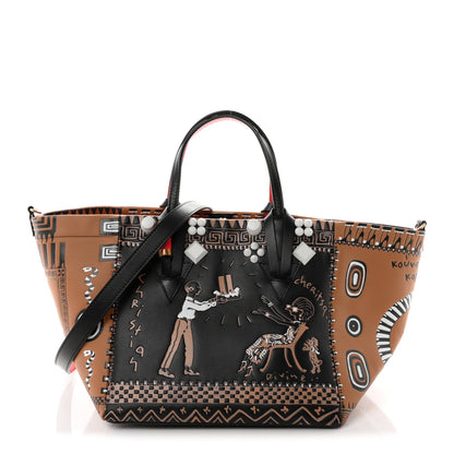 Christian Louboutin Calfskin Greekaba Tote Multicolor 1 of 9