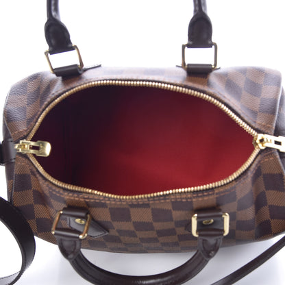 Louis Vuitton Damier Ebene Speedy Bandouliere 25 5 of 10