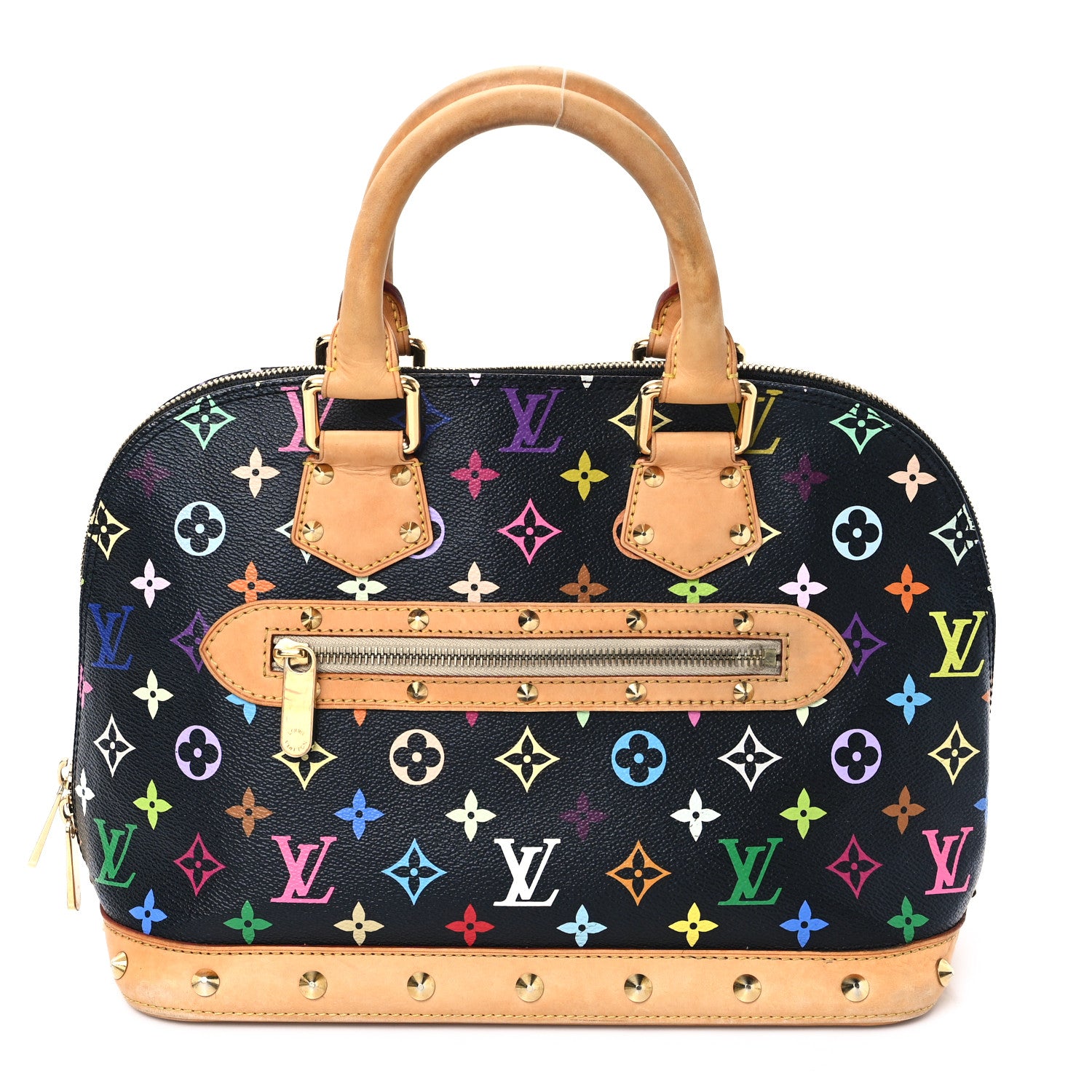 Louis Vuitton Monogram Multicolor Alma Black 1 of 11