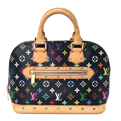 Louis Vuitton Monogram Multicolor Alma Black 1 of 11
