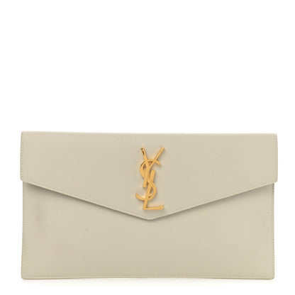 Saint Laurent Grain De Poudre Uptown Pouch Crema Soft 1 of 8