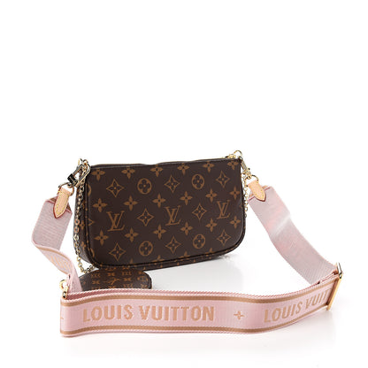 Louis Vuitton Monogram Multi Pochette Accessories Rose Clair 2 of 9