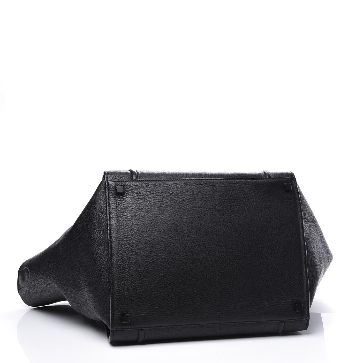 Celine Supple Calfskin Medium Phantom Luggage Black 3 of 9
